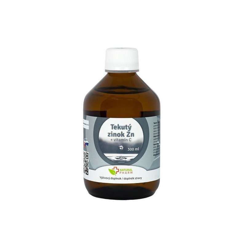 Tekutý zinek Zn + vitamín C 300ml