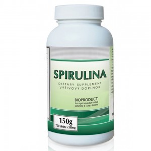 Spirulina BIO (750 kapslí)