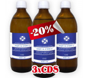   3x AQUA CDS2 je Oxid chloričitý 0,3% (500ml)...