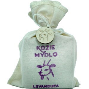 Mýdlo z kozího mléka LEVANDULE - pytlík 110g