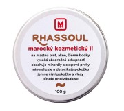 Marocký hnědý jíl Rhassoul má vynikající...
