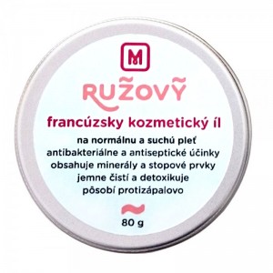 Francouzský kosmetický jíl - růžový