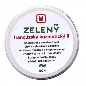 Francouzský kosmetický jíl - zelený