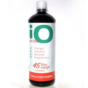 IO drink - iontový nápoj - multivitamín