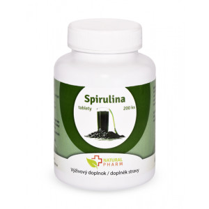 Spirulina tablety 200 ks