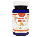 Vitamín D3 2000 I.U. tablety 250 ks
