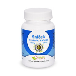 Sníček Melatonin Mučenka tablety 100 ks