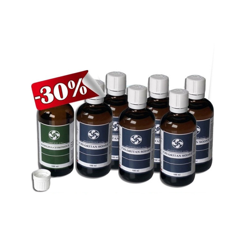 6x Chloritan sodný 100ml - sleva