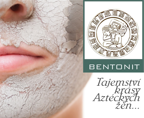 BENTONIT – AZTÉCKÁ HLÍNA